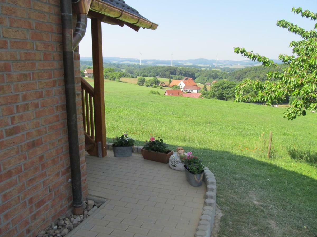 Landhaus Panoramablick, Kreth 埃克斯特塔尔 外观 照片