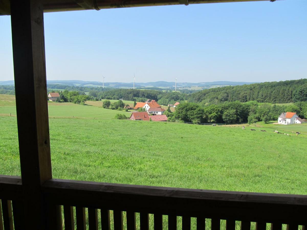 Landhaus Panoramablick, Kreth 埃克斯特塔尔 外观 照片